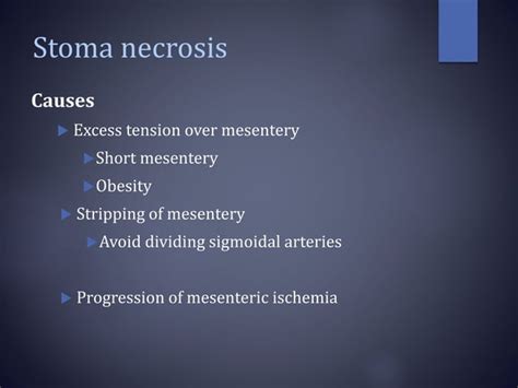 Stoma complications & its management | PPT