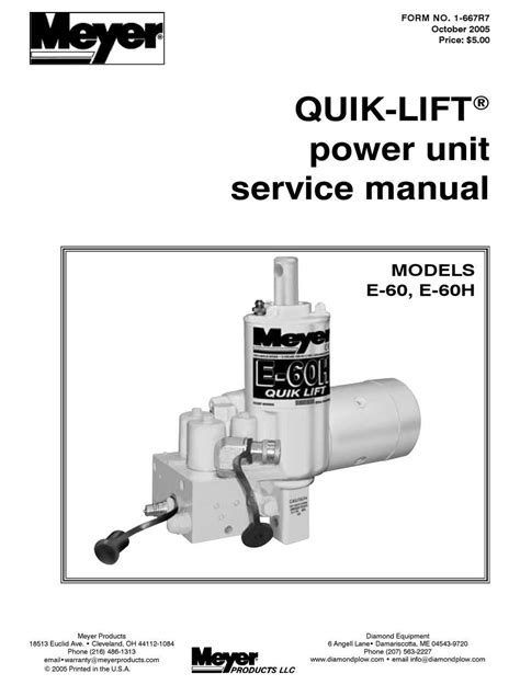 Meyer E60 Snow Plow Wiring Diagram Simplified Schematic For Easy Installation