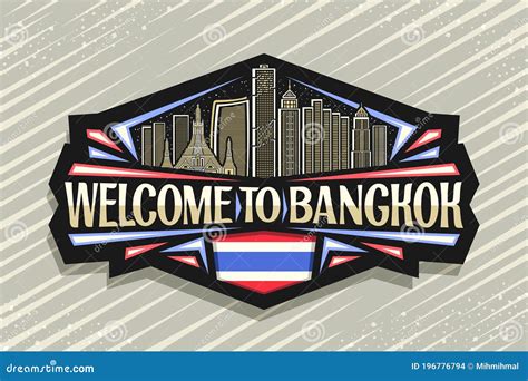 Vector Logo For Bangkok Stock Vector Illustration Of Condo 196776794