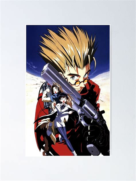 "Trigun Characters" Poster for Sale by wunschgina | Redbubble