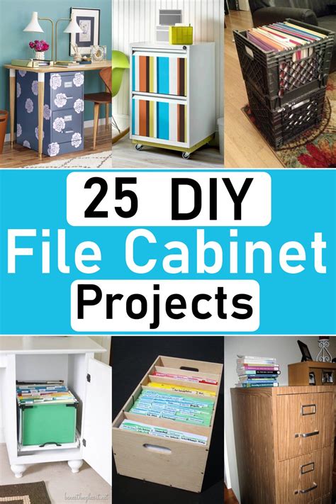 Diy File Cabinet Projects How To Make A File Cabinet Craftsy