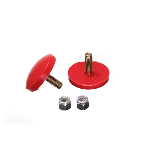 Energy Suspension Red 3 8in X 2in Universal Bump Stop 2 Piece