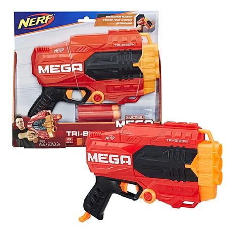 Mainan Pistol Blaster Tembakan Nerf N Strike Mega Tri Break Lazada