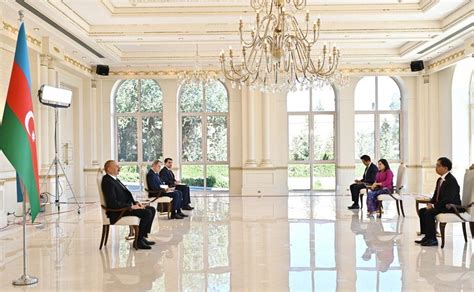 President Ilham Aliyev Receives Credentials Of Incoming Ambassador Of