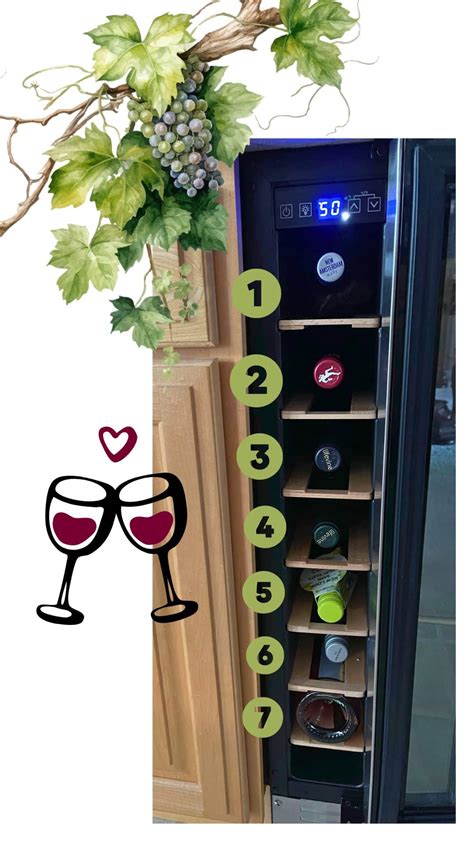 Under Counter Wine Fridge: 7-Bottle Marvel Ignites Epic Fun