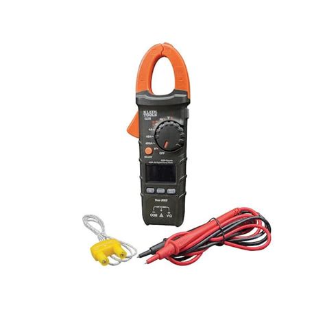 Klein Tools 400A AC Auto Ranging Digital Clamp Meter CL330 The Home Depot