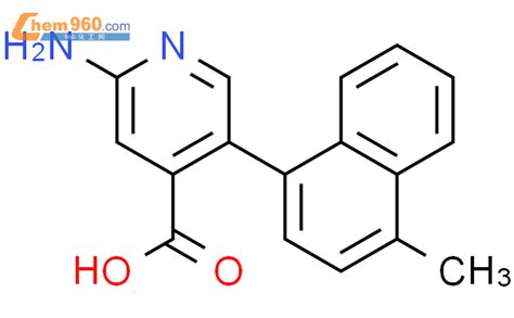 1261927 49 4 2 Amino 5 4 Methylnaphthalen 1 Yl Pyridine 4 Carboxylic