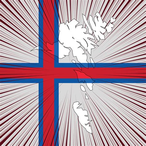 Faroe Islands Independence Day Map Design 11751769 Vector Art at Vecteezy