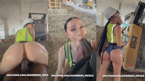 Auhneesh Nicole Construction Fuck Sex Tape Video Leaked HornyJerk