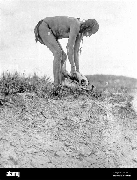 Edward S Curtis Native American Indians Indian Man In Breechcloth