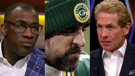 Flat Out Lie Skip Bayless Shannon Sharpe Rip Aaron Rodgers All