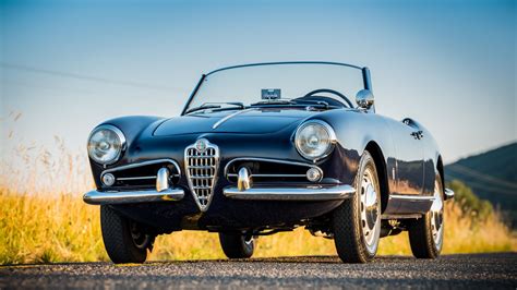 Restored 1956 Alfa Romeo Giulietta Spider Alfa Romeo Giulietta Spider