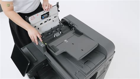 Installing The 2000sheet Tandem Tray Lexmark CX942