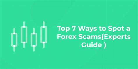 Top 7 Ways To Spot A Forex Scamsexperts Guide Entri Blog