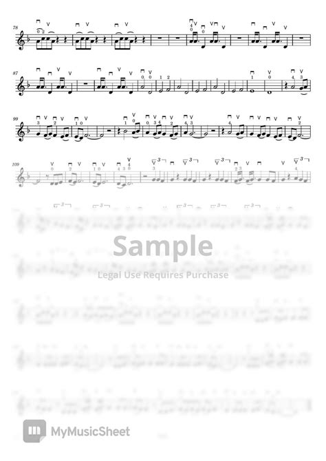 Bts Fake Love Violin Beginners With Fingerings Sheets By Bella