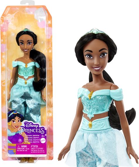 Disney Princess Jasmine 11 inch Fashion Doll with Black Hair, Brown