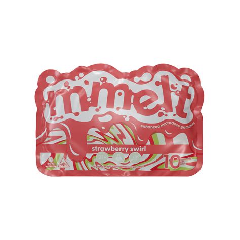 Strawberry Swirl Mmelt Mushroom Ct Gummies Cali Extrax