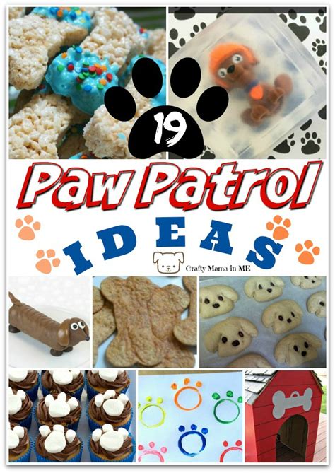 Paw Patrol Inspired Ideas for Kids - Crafty Mama in ME!