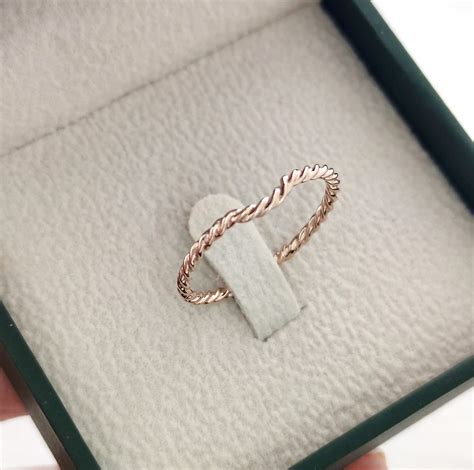 Matching Wedding Ring For Oval Engagement Ring Braided Rope Wedding