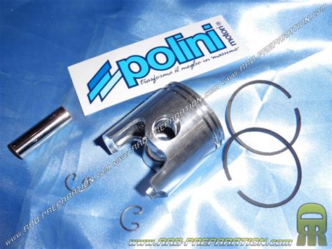 Piston POLINI Ø46mm bi segment pour kit 70cc POLINI en fonte sur