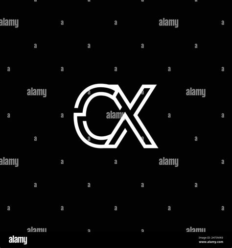 Professional Innovative Initial Cx Logo And Cx Logo Letter Cx Minimal