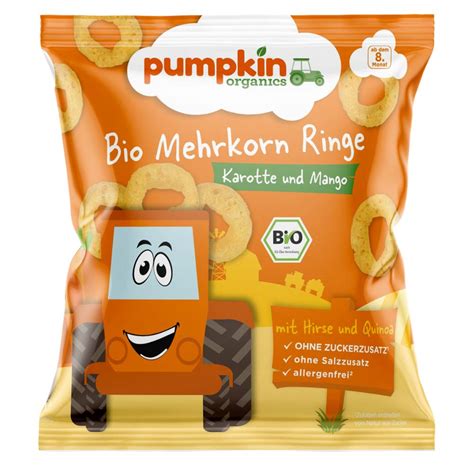 Pumpkin Mehrkorn Ringe Karotte Mango Bio Naturpur Shop