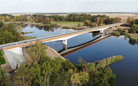 Bridge Over The Odra River Mota Engil Central Europe