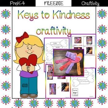 Keys To Kindness Craftivity By Sweet Peas Teachers Pay Teachers