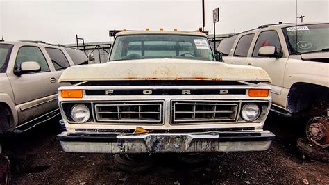 Low Mile 1977 Ford F350 Junkyard Find YouTube