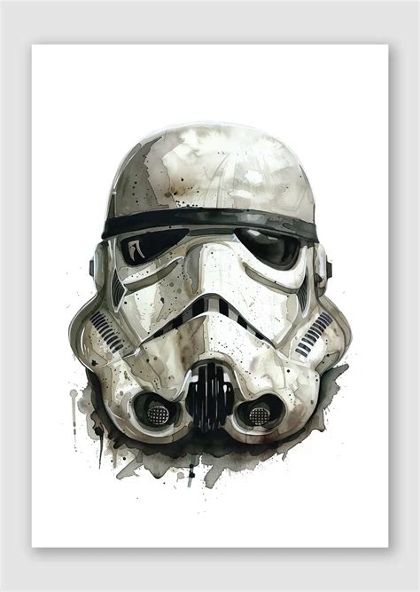 Stormtrooper Helmet - Happy Art Prints