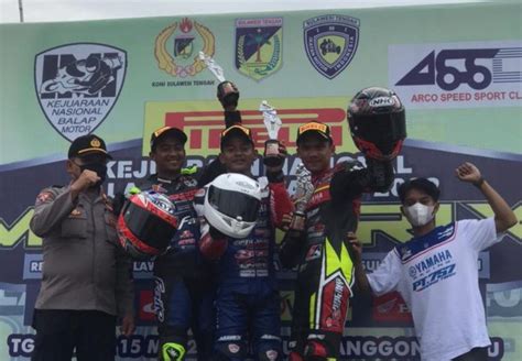 Hasil Kejurnas Motoprix Palu 2022 Seri 1 Race Pertama