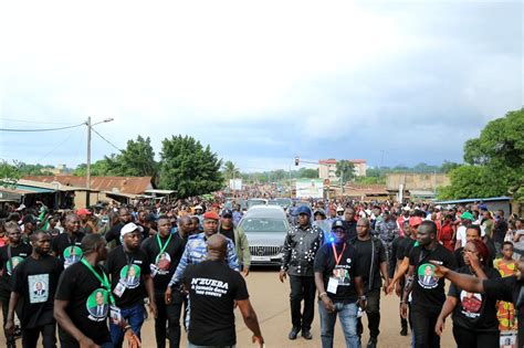 Daoukro arrivée de la dépouille mortelle de Henri Konan Bédié Ancien