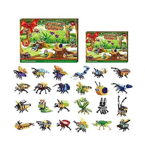 Deeyeo Insecte Pour Lego Calendrier De LAvent 2022 Calendrier De L