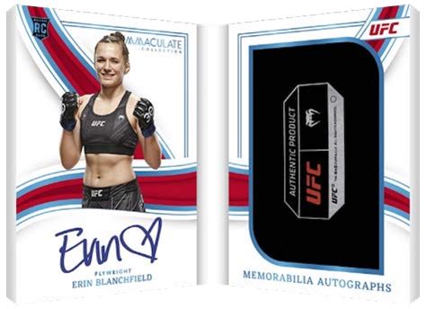 2023 Panini Immaculate Collection UFC Checklist