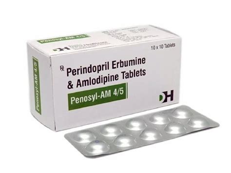 Amlodipine 5mg Perindopril 4mg At Rs 25200box Pharmaceutical