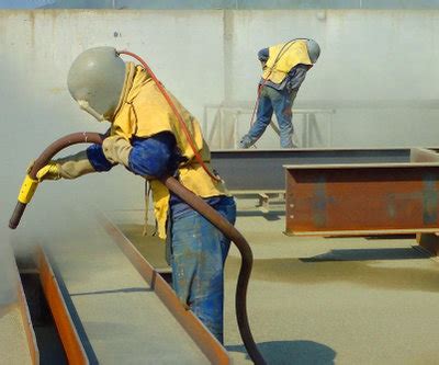 The company ZMK Forward performs sandblasting of metal (abrasive ...