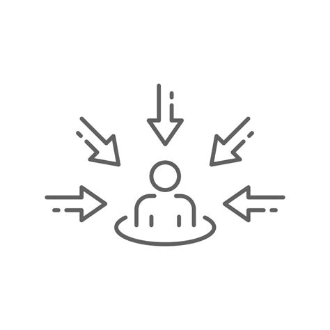 Customer Centricity Icon Simple Outline Style Centric Consumer