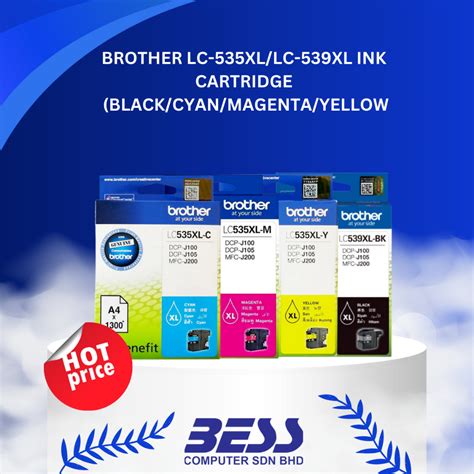 BROTHER LC539XL LC535XL INK CARTRIDGE ORIGINAL LIMMITED Shopee Malaysia