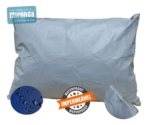 Kit De 10 Fundas De Almohada Impermeables De 50 X 70 Cm Color Gris