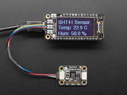 Adafruit Sensirion SHT41 Temperature Humidity Sensor STEMMA QT