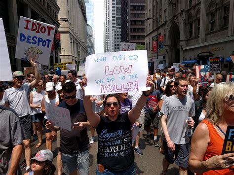 Protesters Hit The Streets Of Chicago In Mass Demonstration Against ...