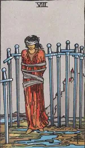 Eight Of Swords Explained Upright And Reversed Meanings