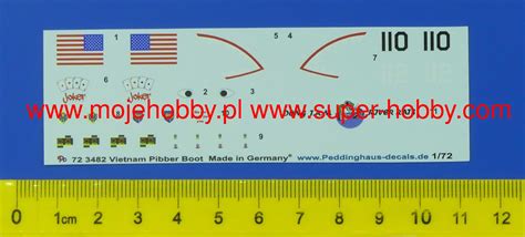 Vietnam Pibber Patrol Boat Peddinghaus Decals