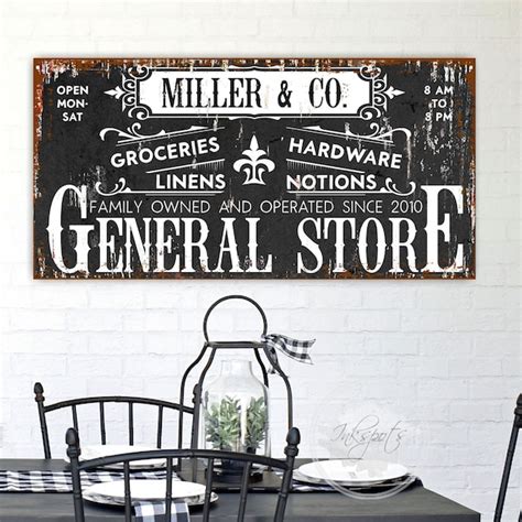 Mercantile Sign Etsy