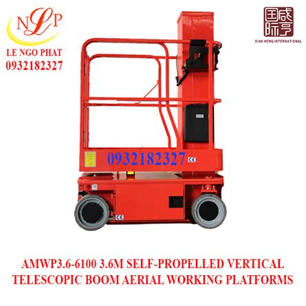 Amwp M Self Propelled Vertical Telescopic Boom Aerial