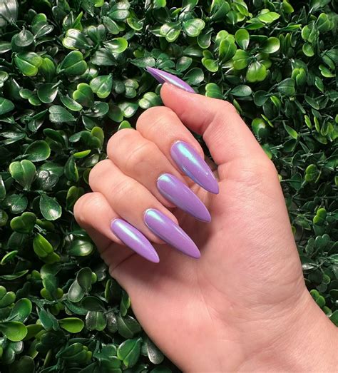 Purple Chrome Nails: 35+ Designs That Will Turn Heads - Nail Designs Daily