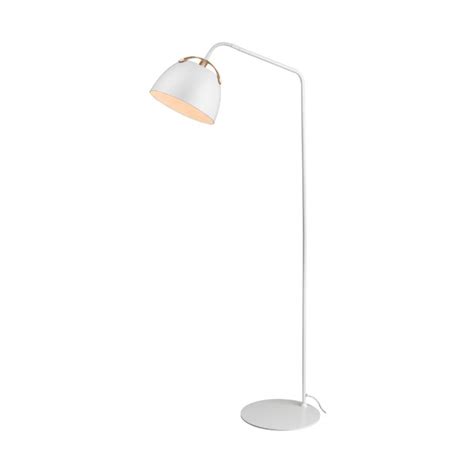 Halo Design Oslo Gulvlampe Ø24 cm Hvid Eg Gulvlamper HJEM DK ApS