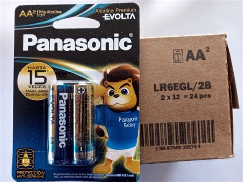 Caja Panasonic Aa Alcaline 24 Unid Cuotas sin interés