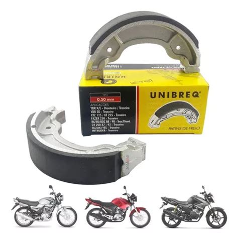 Lona Patim Freio Tras Ybr 125 Xtz Factor 150 Fazer 250 0 50