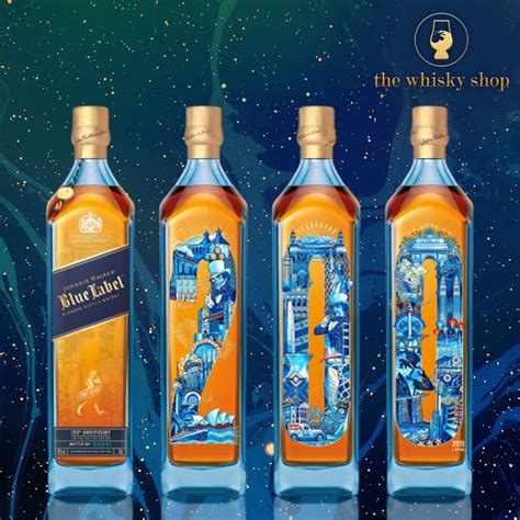 Johnnie Walker Blue Label 200th Anniversary Limited Edition 750ml Free